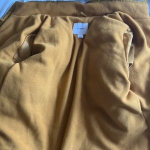 Old Navy mustard puffer jacket